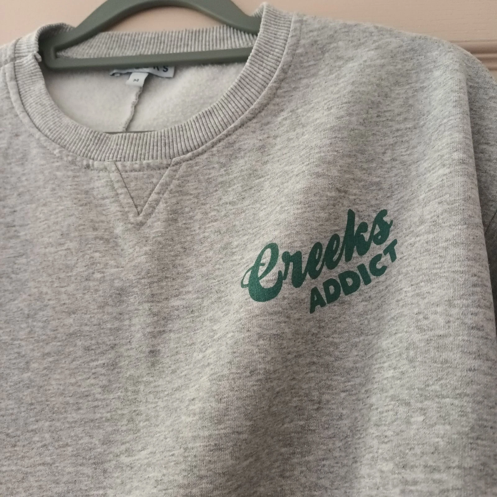 Heren trui CREEKS grijs gemêleerd maat M – photo 2